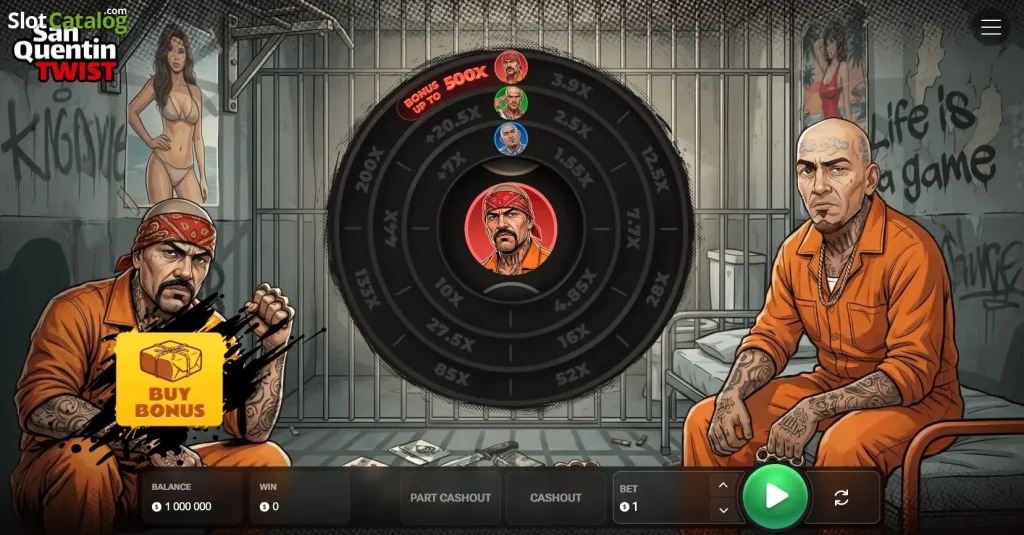 Twist San Quentin Casinospel