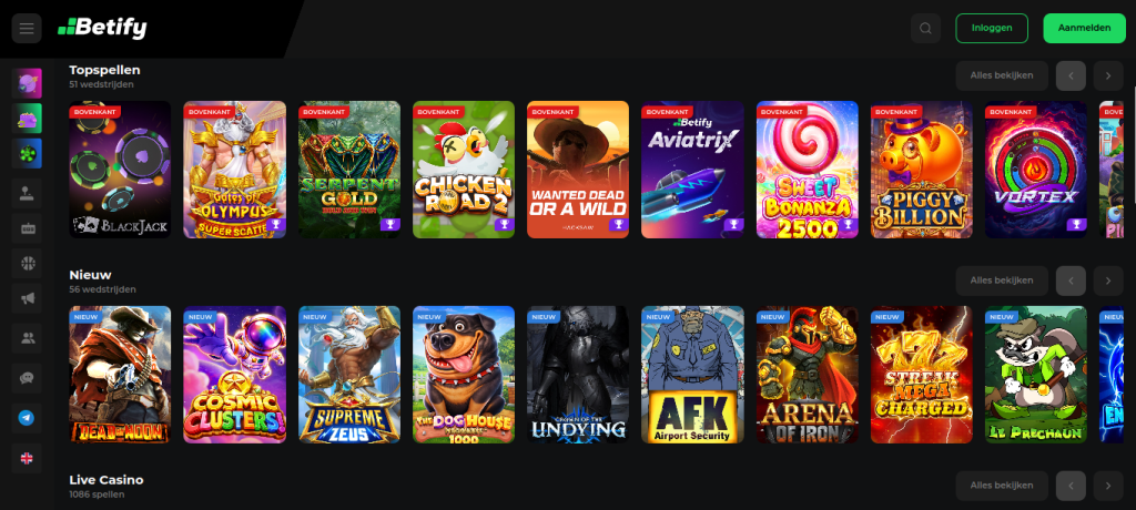 Betify bonuscode casinospel