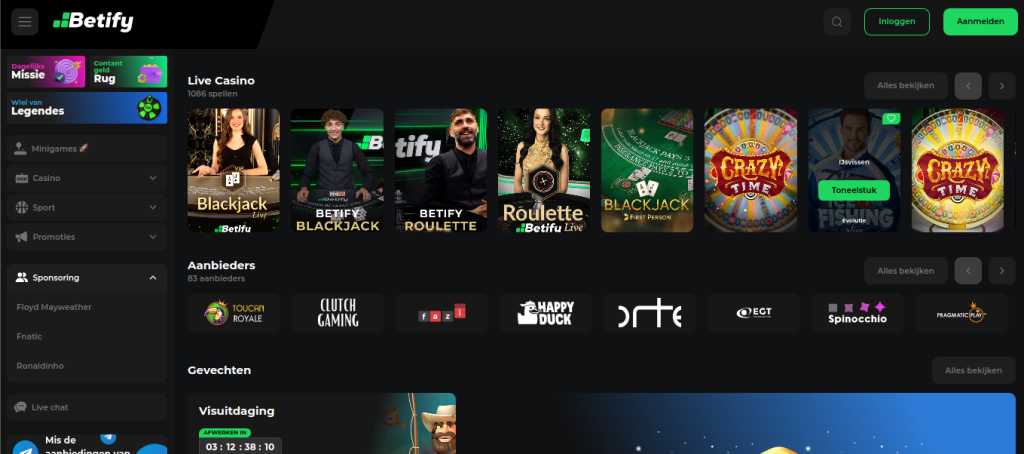 Betify bonuscode casinospel